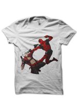 Deadpool White Tee