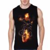 Ghost Rider Black Vest