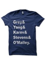 Grey's Anatomy Navy Blue Tee