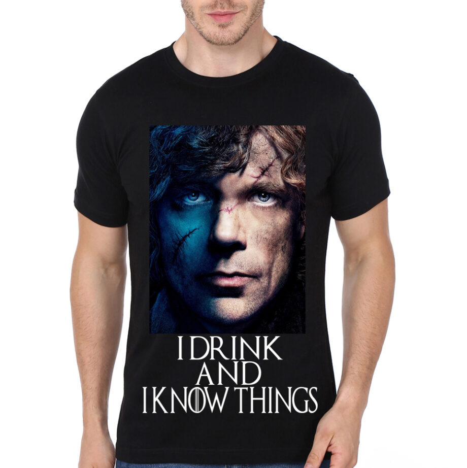 Tyrion Lannister Black T-Shirt