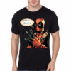 Fuck Wolverine Deadpool Black T-Shirt