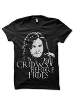 Jon Snow Black T-Shirt
