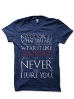 Game Of Throne Navy Blue Tee