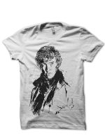 Sherlock White Tee