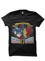 Team Solider Vs Team Machine Black Tee