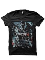 Uncharted 4 Black Tee