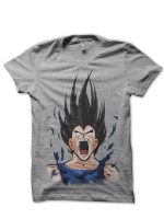 Vegeta Grey T-Shirt