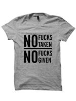 No Taken No Given Grey Tee