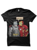 Batman And Iron Man T-Shirt