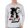 Fight Club Grey Full Sleeve Tee