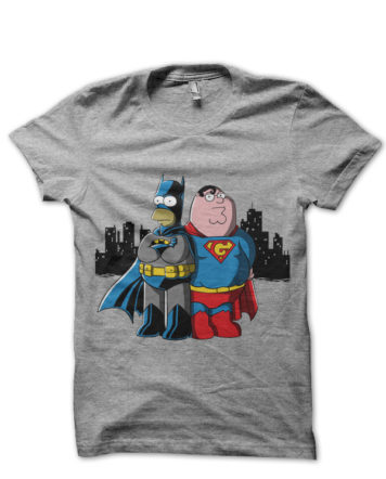 Homer Simpsons Grey Tee