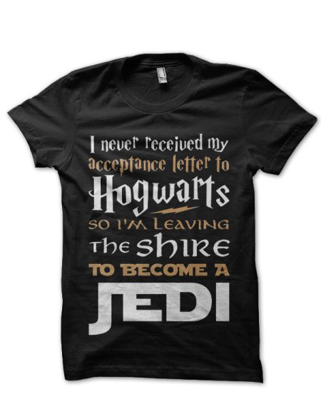 Hogwarts Black Tee
