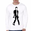 Michael Jackson White Full Sleeve T-Shirt