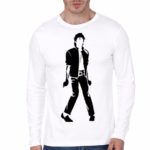 Michael Jackson White Full Sleeve T-Shirt