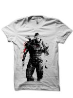 Mass Effect N7 White T-Shirt