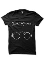 Imagine Black Tee