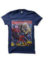 Iron Maiden Navy Blue Tee
