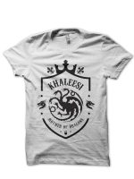 Khaleesi White Tee