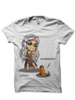 Khaleesi White Tee