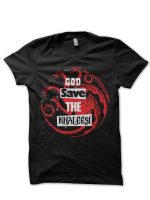 Khaleesi Black Tee