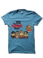 Big Bang Theory Light Blue Tee