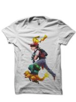 Pikachu White Tee