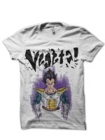Vegeta White T-Shirt