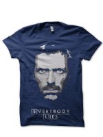 Lie Navy Blue Tee