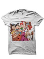 Flintstones White Tee