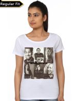 White Friends Girls T-Shirt