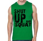 Shut Up Green Vest