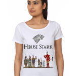 Full House Stark White Girls T-Shirt