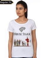 Full House Stark White Girls T-Shirt