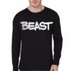 Beast Black Full Sleeve T-Shirt