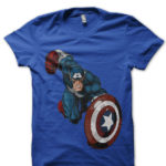 Captain America Blue Tee