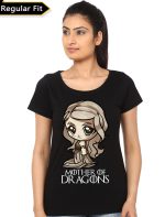 Mother Of Dragon Black Girls T-Shirt