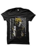 Vegeta Black Tee