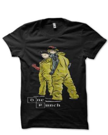 One Punch Black T-Shirt (Navy Blue Available)