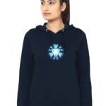 Arc Reactor Navy Blue Hoodie