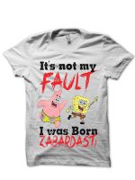 Not My Fault White Tee