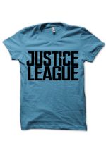 Justice League Light Blue Tee