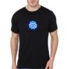 Arc Reactor Stark Industries Black T-Shirt