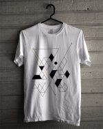 Techno Lines White T-Shirt