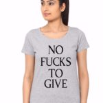 No Fucks To Give Girls T-Shirt