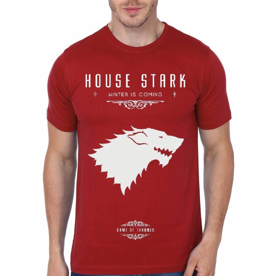 House Stark Winter Is Coming Red T-Shirt