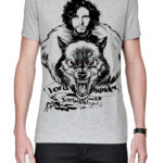 Jon Snow And Ghost T-Shirt