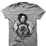 Jon Snow And Ghost T-Shirt