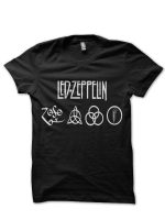 Leg Zepplin Black T-Shirt