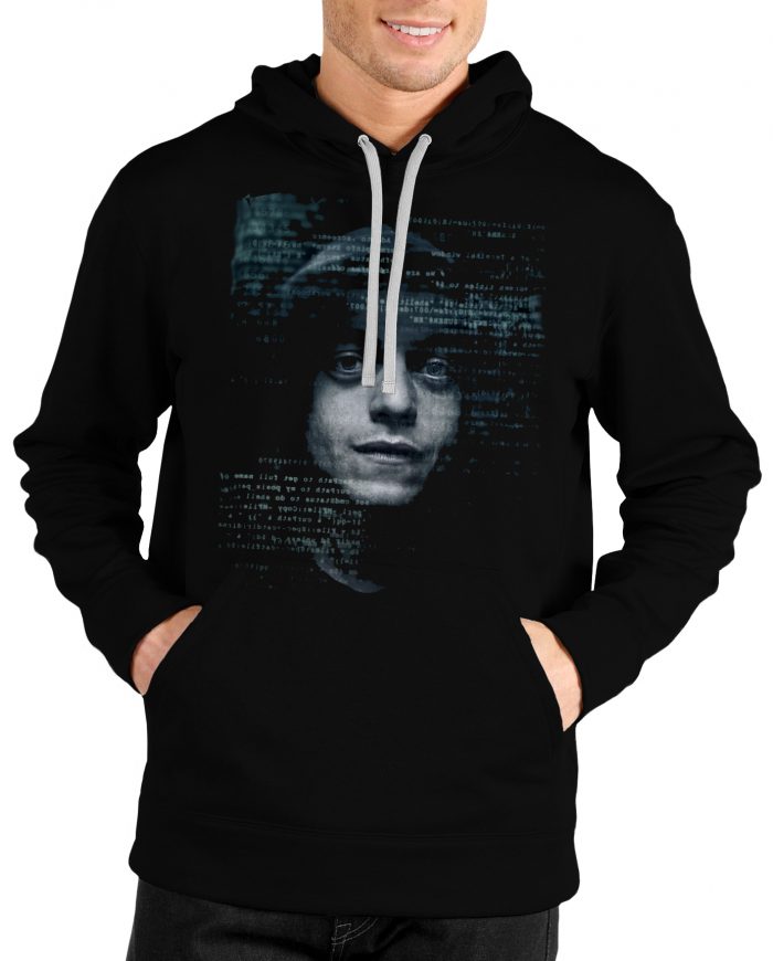 Mr. Robot Black Hooded Sweatshirt