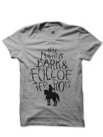 Night Is Dark And Full OF Terrors T-Shirt